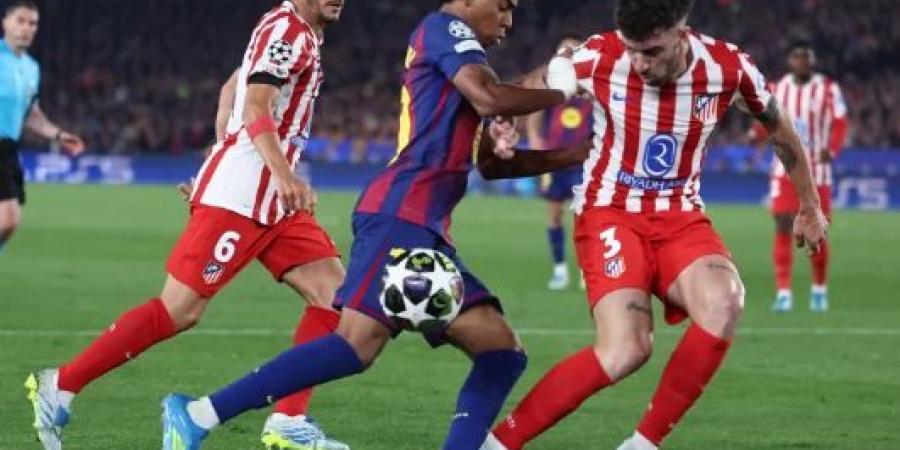 موعد مباراة برشلونة وأتلتيكو مدريد النارية في دوري الأبطال