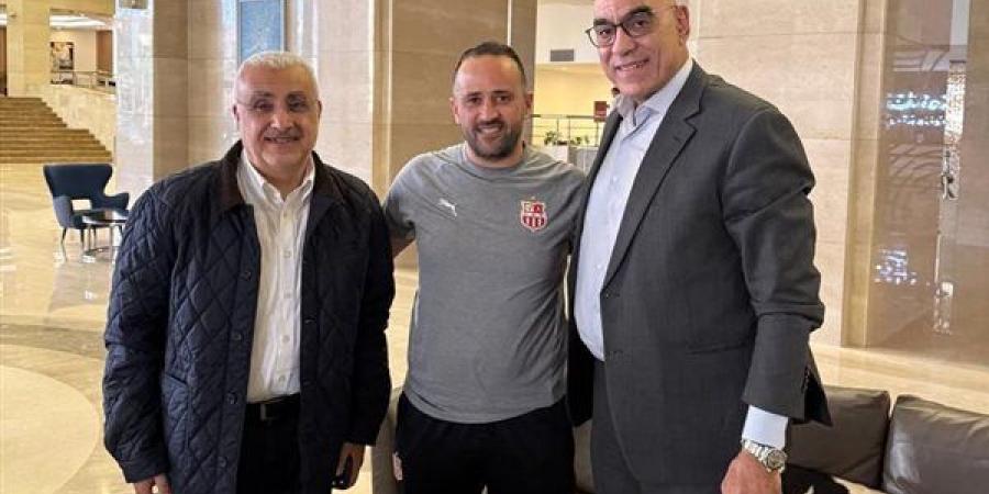 مجلس الزمالك فى زيارة بعثة شباب بلوذداد الجزائرى