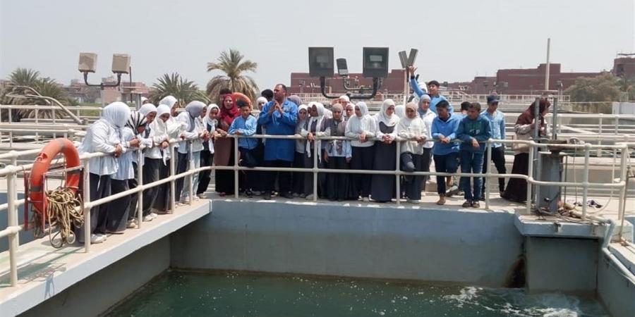 "مياه الفيوم" تفتح أبواب محطاتها أمام طلاب المدارس والجامعات