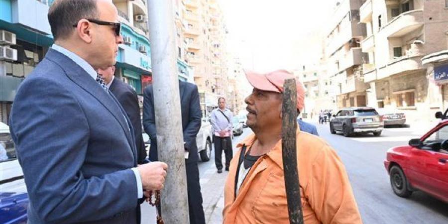 محافظ الغربية يتابع أعمال النظافة والتجميل عقب انتهاء شم النسيم