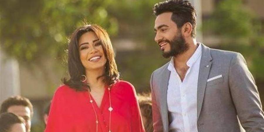لو خايفة.. تامر حسني يشعل حماس الجمهور بذكرياته مع شيرين عبد الوهاب