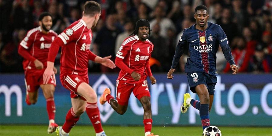 شاهد الآن بث مباشر مباراة ليفربول وباريس سان جيرمان في دوري أبطال أوروبا