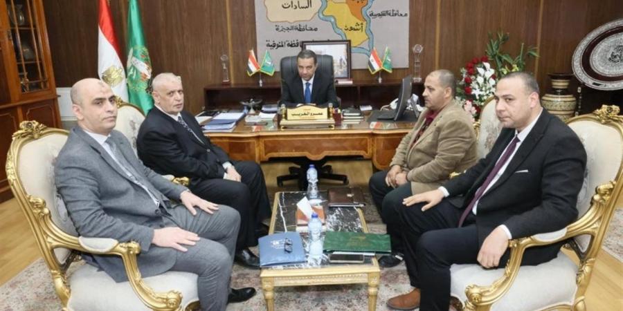 محافظ المنوفية يؤكد على حسن تقديم الخدمة والتنسيق مع الإدارات المركزية لحل المشاكل