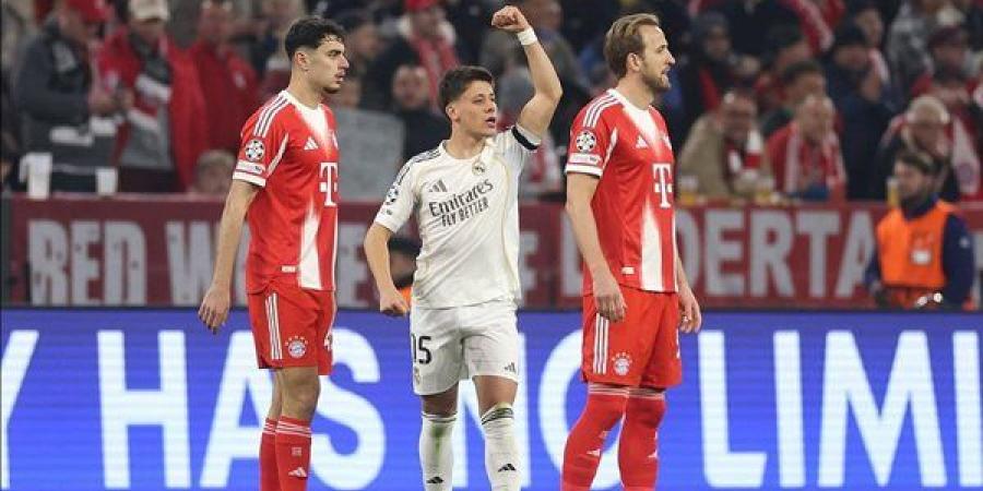 مباراة مجنونة .. ريال مدريد يتقدم على بايرن ميونخ 3-2 بالشوط الأول