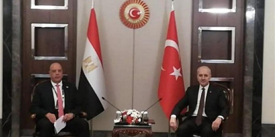 المستشار هشام بدوي يلقي كلمة أمام مؤتمر الشبكة البرلمانية لحركة عدم الانحياز في إسطنبول