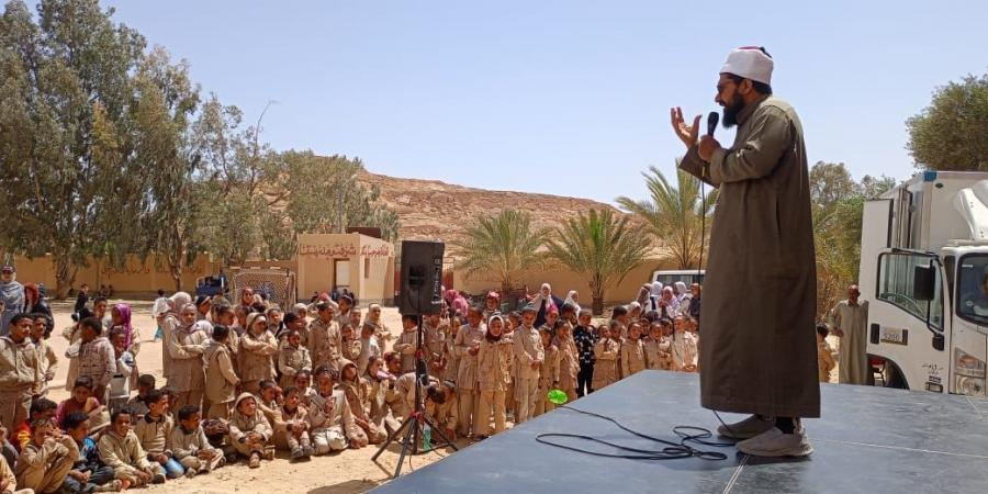 عبر المسرح المتنقل.. قرية المراقي بسيوة تستقبل قوافل قصور الثقافة