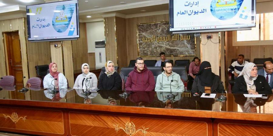 محافظ كفرالشيخ يستعرض جهود التحول الرقمي