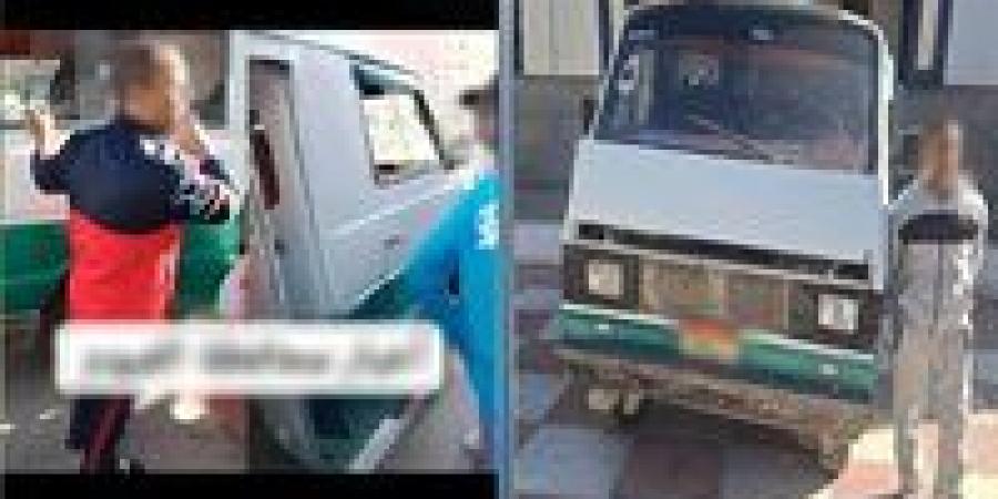 بيقسم الخط.. ضبط سائق ميكروباص استغل الركاب لزيادة الأجرة في الفيوم