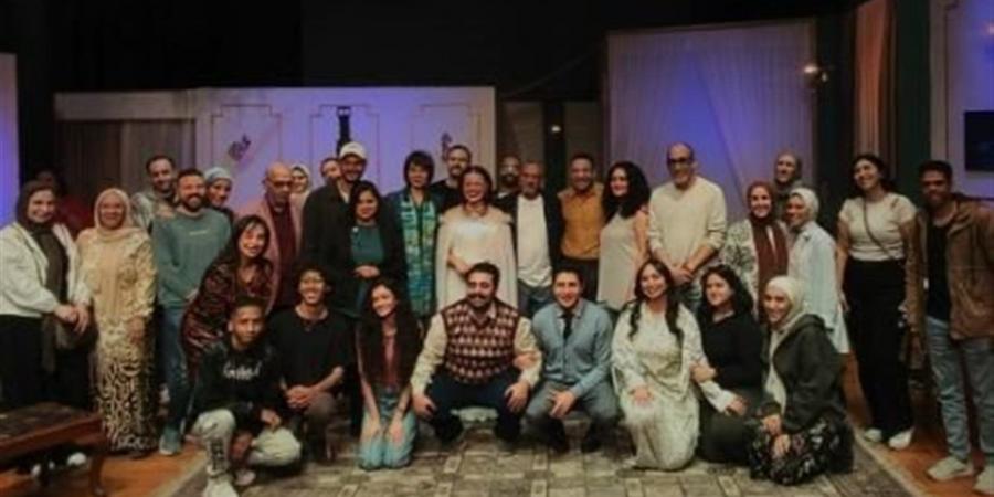 نجوم الفن يدعمون "أداجيو.. اللحن الأخير" في ليلة استثنائية بالمسرح