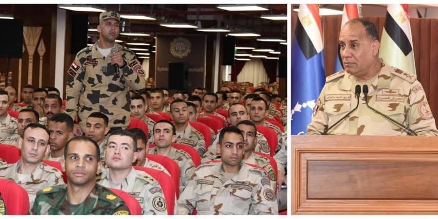 وزير الدفاع يؤكد حرص القوات المسلحة على إعداد أجيال جديدة قادرة على خدمة الوطن