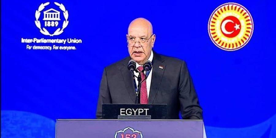 رئيس البرلمان: القضية الفلسطينية ستظل اختبارًا حقيقيًا للمصداقية الدولية