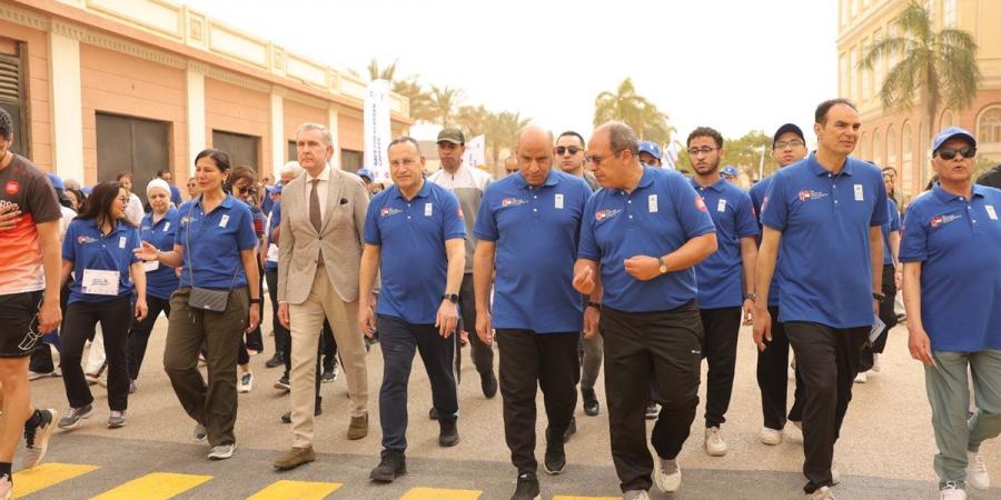 وزيرا العمل والتعليم العالي يشهدان النسخة الرابعة من ماراثون أهداف التنمية المستدامة بالجامعة البريطانية