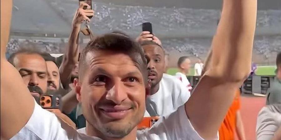 طارق حامد يعتزل بين جماهير الزمالك