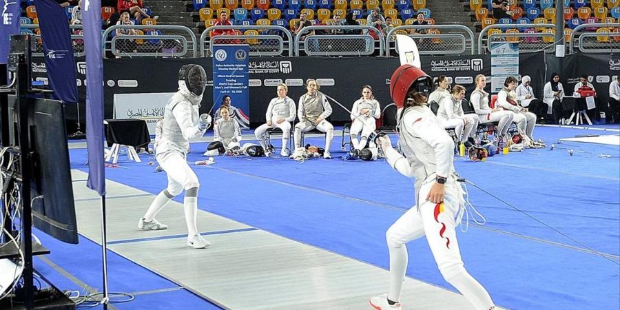 انطلاق منافسات السيدات ببطولة كأس العالم لسلاح الشيش في القاهرة