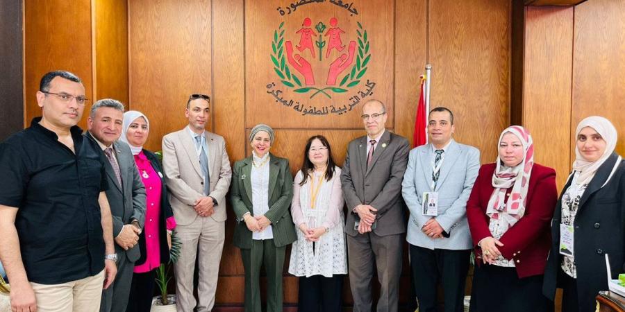 التربية للطفولة المبكرة بالمنصورة تُنظِّم ندوة تربوية مشتركة مع المدارس المصرية اليابانية