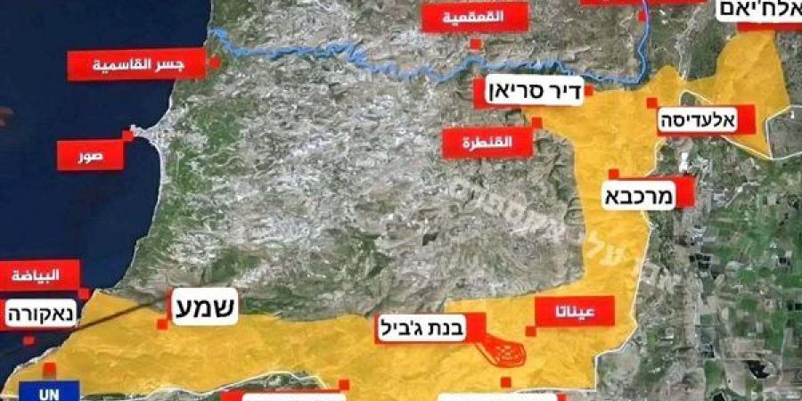 اﻟﻜﻴﺎن اﻟﺼﻬﻴﻮﻧﻰ ﻳﺘﻤﺴﻚ ﺑﺎﺣﺘﻼل ﻟﺒﻨﺎن