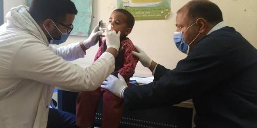 تقديم 1215 خدمة مجانية في قافلة طبية بأبو قرقاص