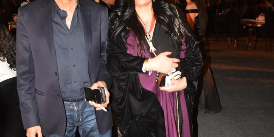 شاليمار شربتلي تخطف الأنظار في أحدث ظهور برفقة زوجها خالد يوسف (صور)