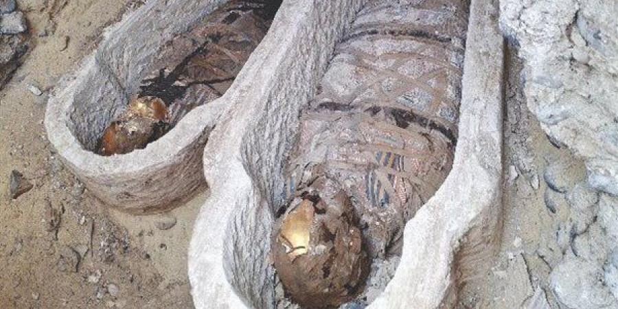 ﻛﺸﻒ أﺛﺮى ﻣﻦ اﻟﺬﻫﺐ ﻓﻰ اﻟﻤﻨﻴﺎ