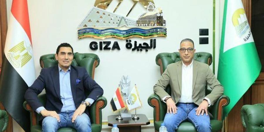 محافظ الجيزة ووزير الشباب في جولة موسعة داخل المنشآت الرياضية