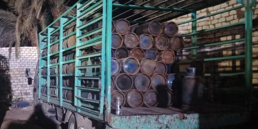 ضبط 84 أسطوانة غاز كبيرة تباع بأزيد من السعر بالفيوم