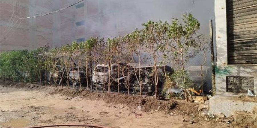 السيطرة على حريق جراج سيارات بمنطقة الغشام في الشرقية دون إصابات