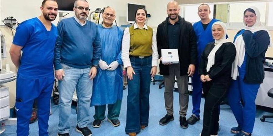 مستشفى مصر للطيران تُجري أول فحص بالأمعاء الدقيقة باستخدام كبسولة المنظار الذكية