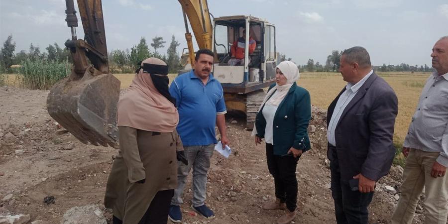 محافظ الدقهلية يتابع جهود الوحدة المحلية لمركز بلقاس في التصدي للمخالفات البناء