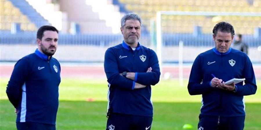 معتمد جمال يريح الأساسيين في مران الزمالك قبل صدام بيراميدز
