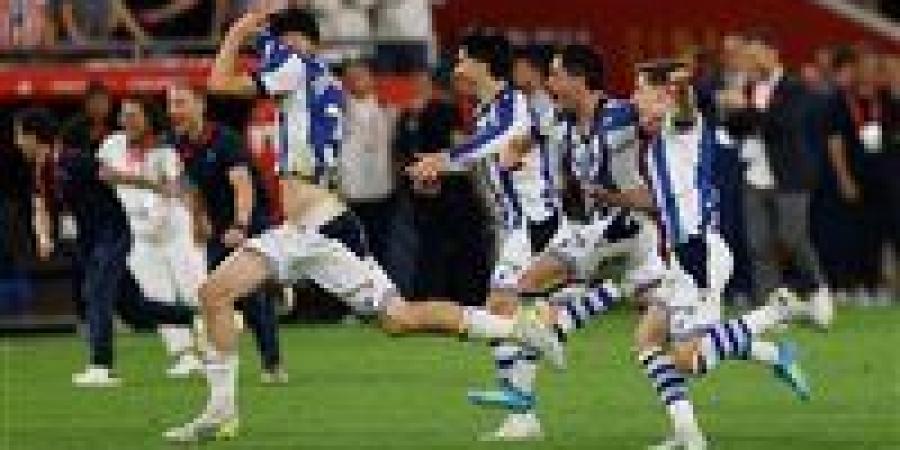 بركلات الترجيح.. ريال سوسيداد بطلا لكأس ملك إسبانيا على حساب أتلتيكو مدريد