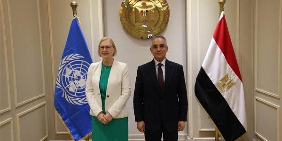 وزير العدل يبحث مع مساعد الأمين العام للأمم المتحدة لدعم بناء السلام سبل تعزيز التعاون