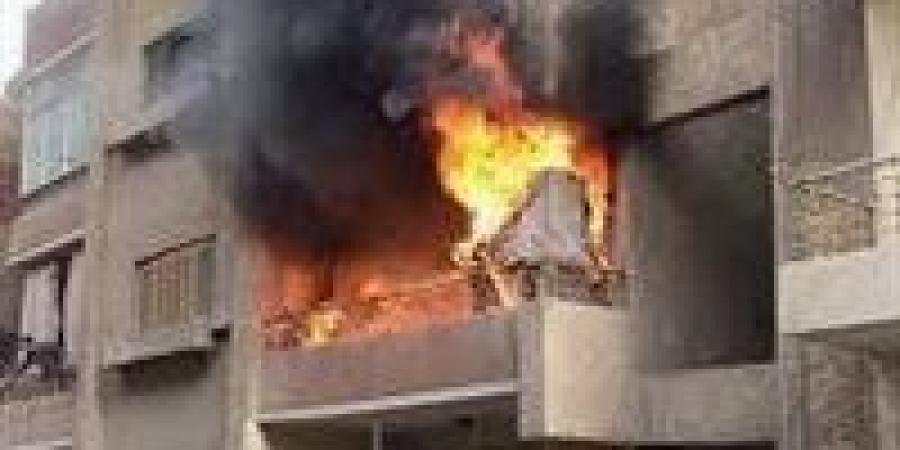 ماس كهربائي وراء حريق شقة بالتجمع دون إصابات