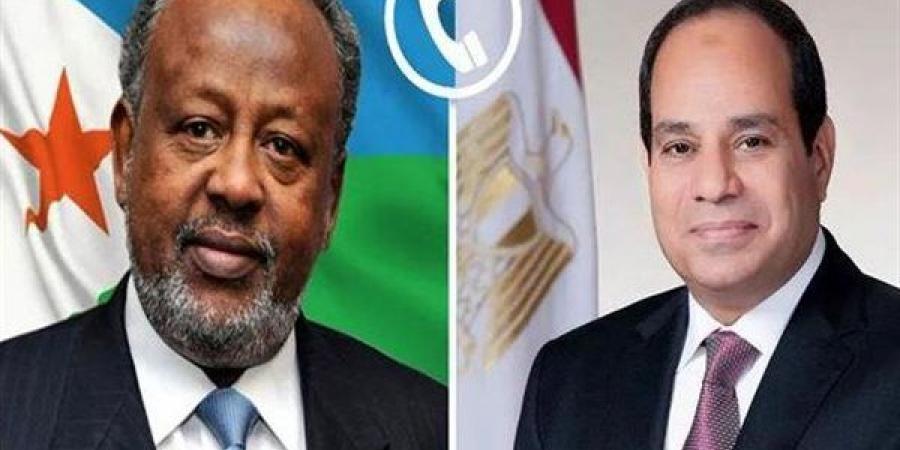 السيسي يجري اتصالًا هاتفيًا مع نظيره الجيبوتي ويهنئه بفوزه بولاية رئاسية جديدة