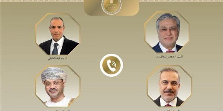 وزير الخارجية يبحث مع نظرائه في سلطنة عمان وباكستان وتركيا مسار المفاوضات الأمريكية الإيرانية