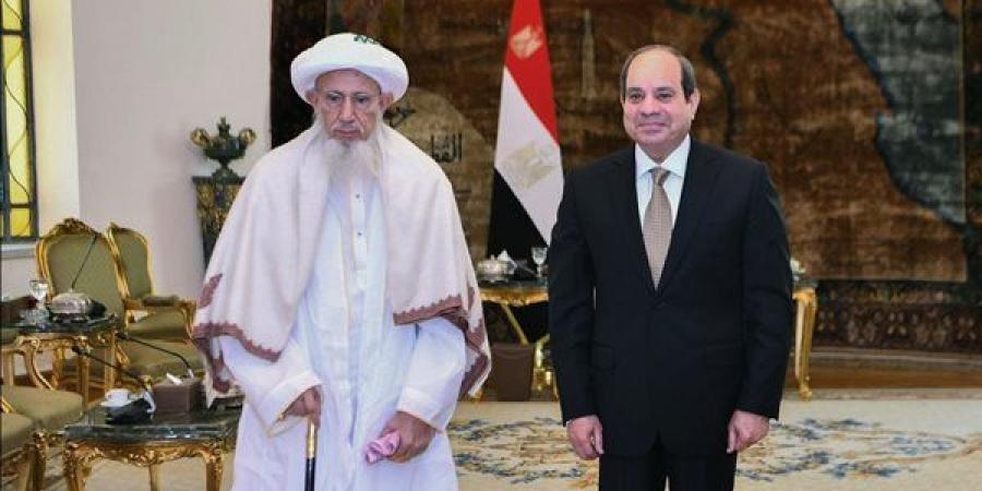 عاجل.. الرئيس السيسي يستقبل سلطان طائفة البهرة