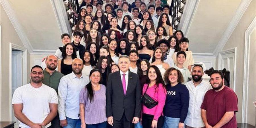 سفارة مصر في أثينا تستقبل طلاب “كونكورديا الدولية” في زيارة تعليمية