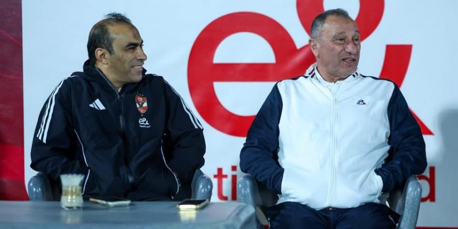 الخطيب يناقش خطة ياسين منصور وعبد الحفيظ لقطاع الكرة