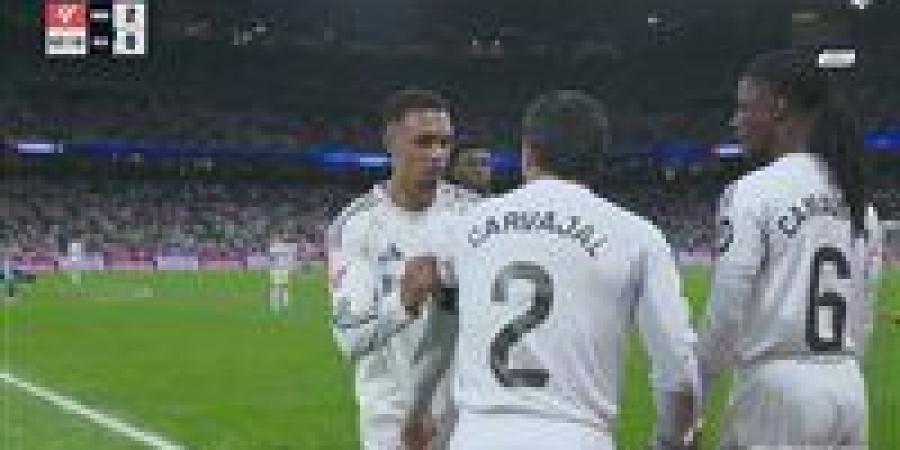 ريال مدريد.. ملخص اهداف ونتيجه مباراة ريال مدريد والافيس في الدوري الإسباني بعد مرور 80 دقيقة