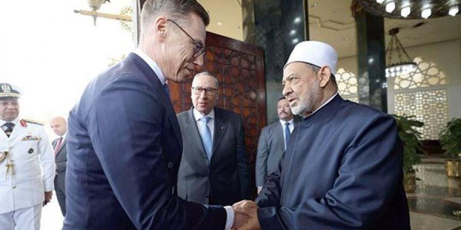شيخ الأزهر ورئيس فنلندا يؤكدان حاجة العالم إلى التهدئة