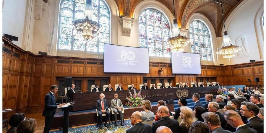السفير عماد حنا يشارك في احتفالات مرور 80 عامًا على تأسيس محكمة العدل الدولية