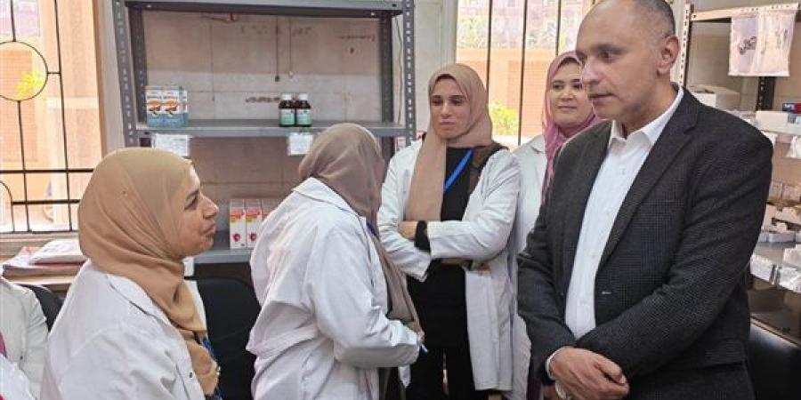 وكيل صحة الغربية يتابع مبادرة "أنتِ الحياة" بالمحلة الكبرى