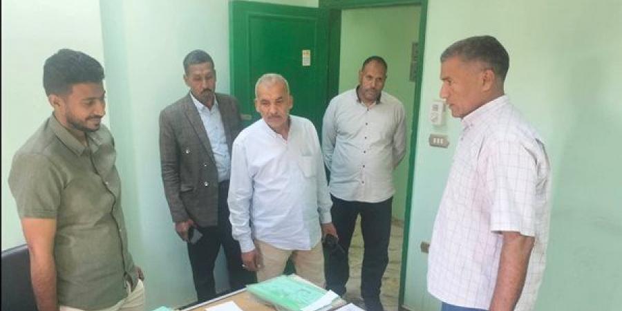 رئيس مدينة قوص يتفقد المركز التكنولوجي والإدارة الهندسية لمتابعة التصالحات والمتغيرات المكانية