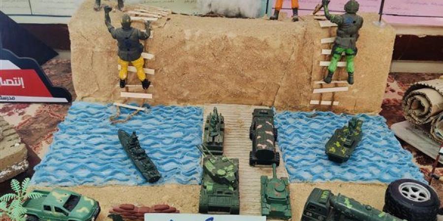 افتتاح المعرض السنوي لأنشطة المكتبات بإدارة كفر الزيات التعليمية