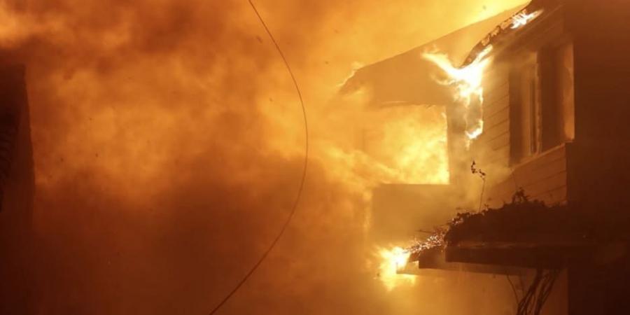 عاجل.. اندلاع حريق في مطعم مشويات بالجيزة