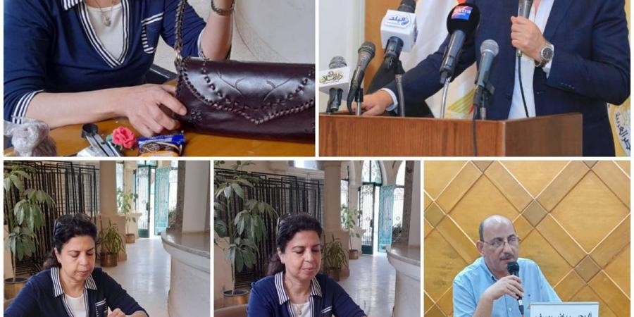 ورش فنية متخصصة في الجلد الطبيعي بمكتبة القاهرة الكبرى