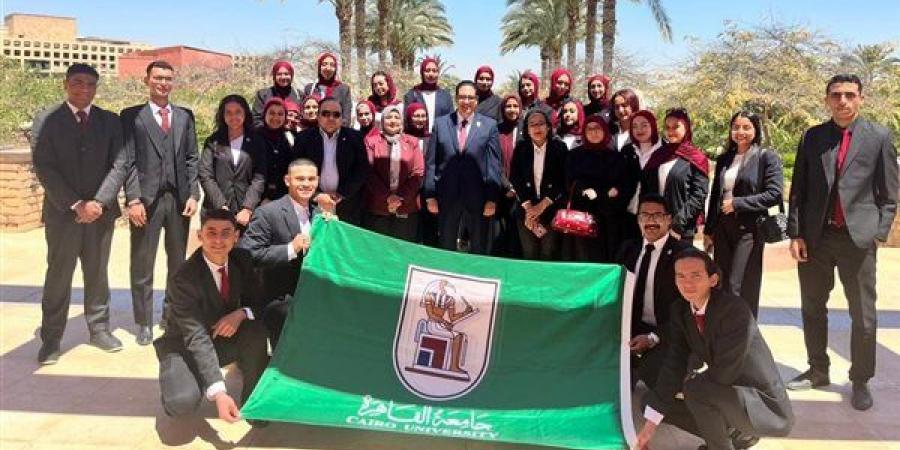جامعة القاهرة تشارك بوفد طلابي متميز في محاضرة الرئيس الفنلندي