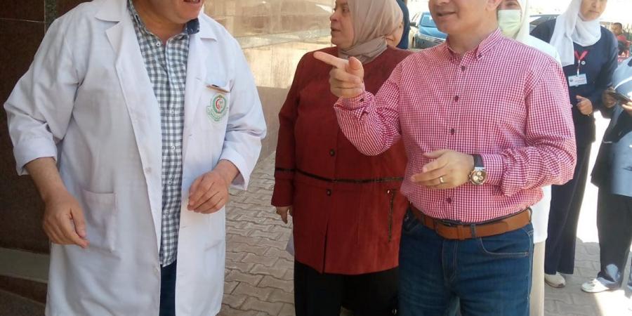 وكيل صحة الدقهلية يتفقد مستشفى حميات المنصورة ومركز الوقاية من السعار