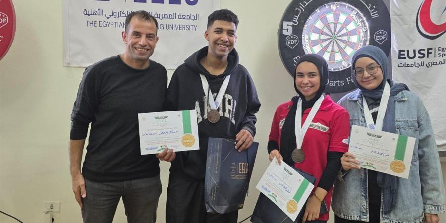 جامعة قناة السويس تحصد المركز الاول في الدارتس