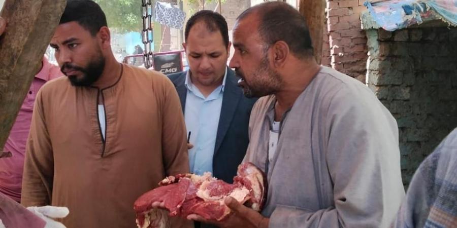 ضبط طن ونصف لحوم غير صالحة للإستهلاك الآدمي بالمنيا