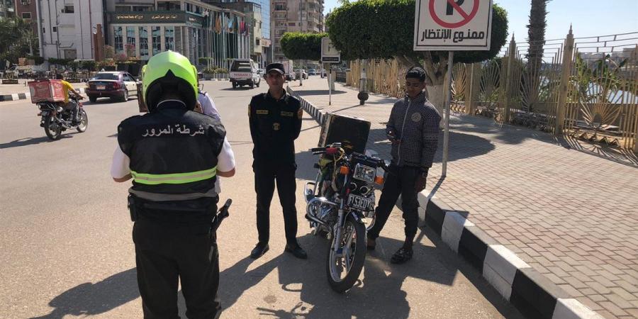 محافظ الدقهلية يكلف بتكثيف حملات حظر التلوث السمعي ومصادرة الدرجات النارية